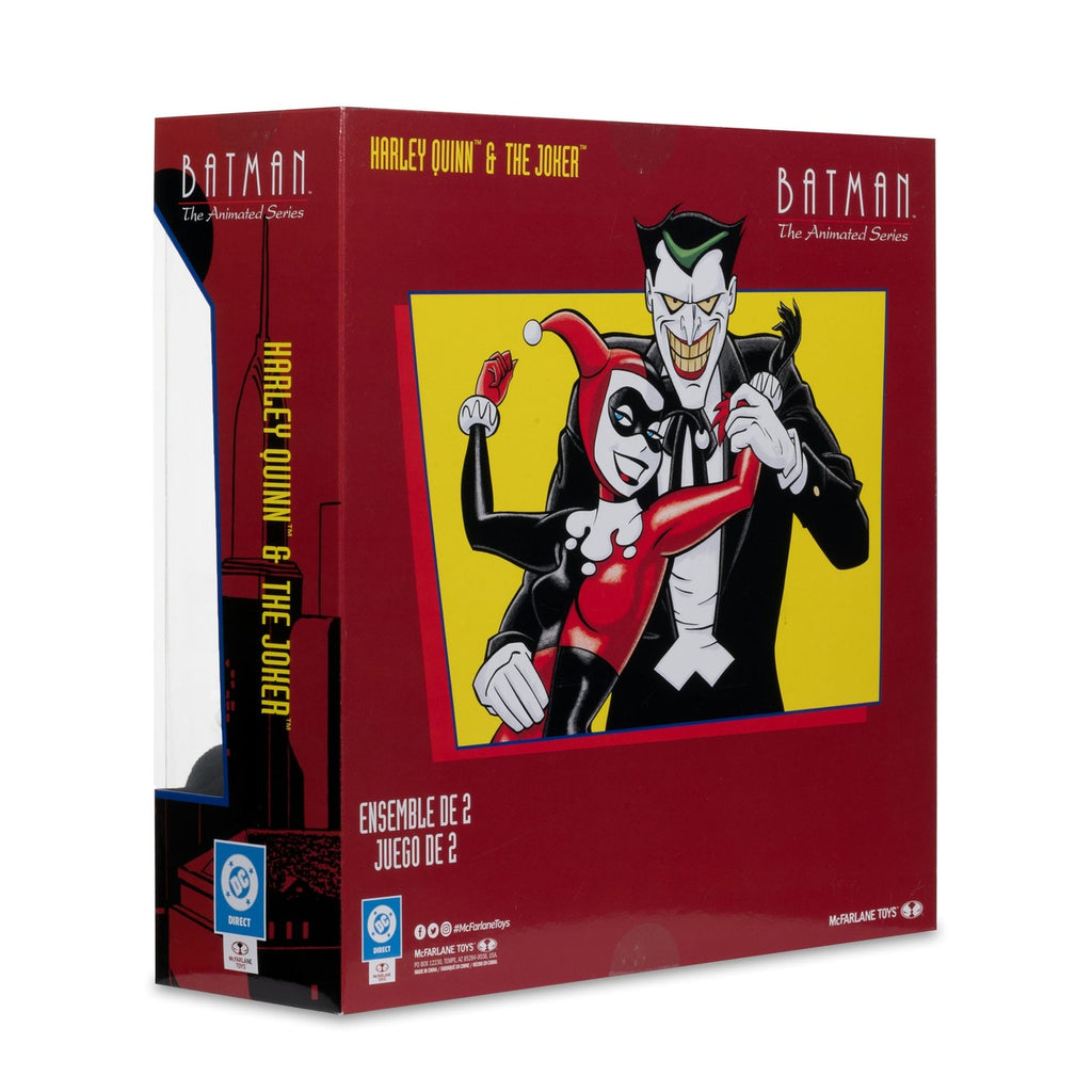 Imagen del producto Batman: The Animated Series Figuras de acción DC Direct Harley Quinn & The Joker (Mad Love) (Gold Label) 18 cm