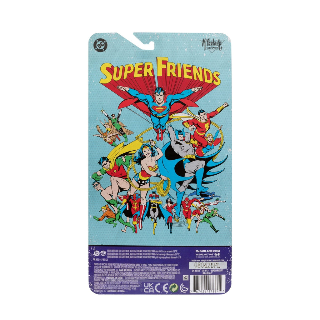 Imagen del producto Figura de acción Brainiac DC Retro Super Friends 15 cm