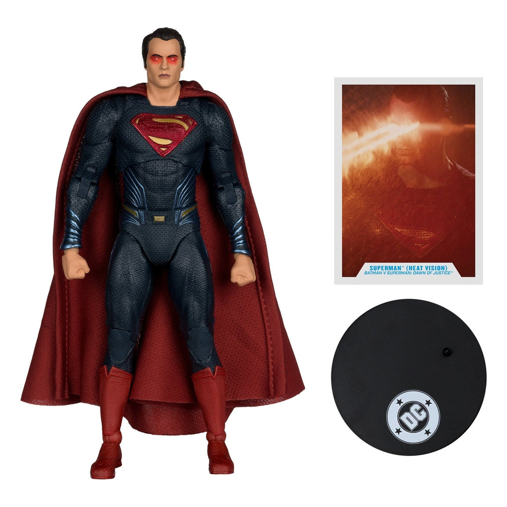 Imagen del producto Batman v Superman: El amanecer de la justicia (2016) Edición Cinematográfica DC Figura de acción Superman (Heat Vision) 19 cm