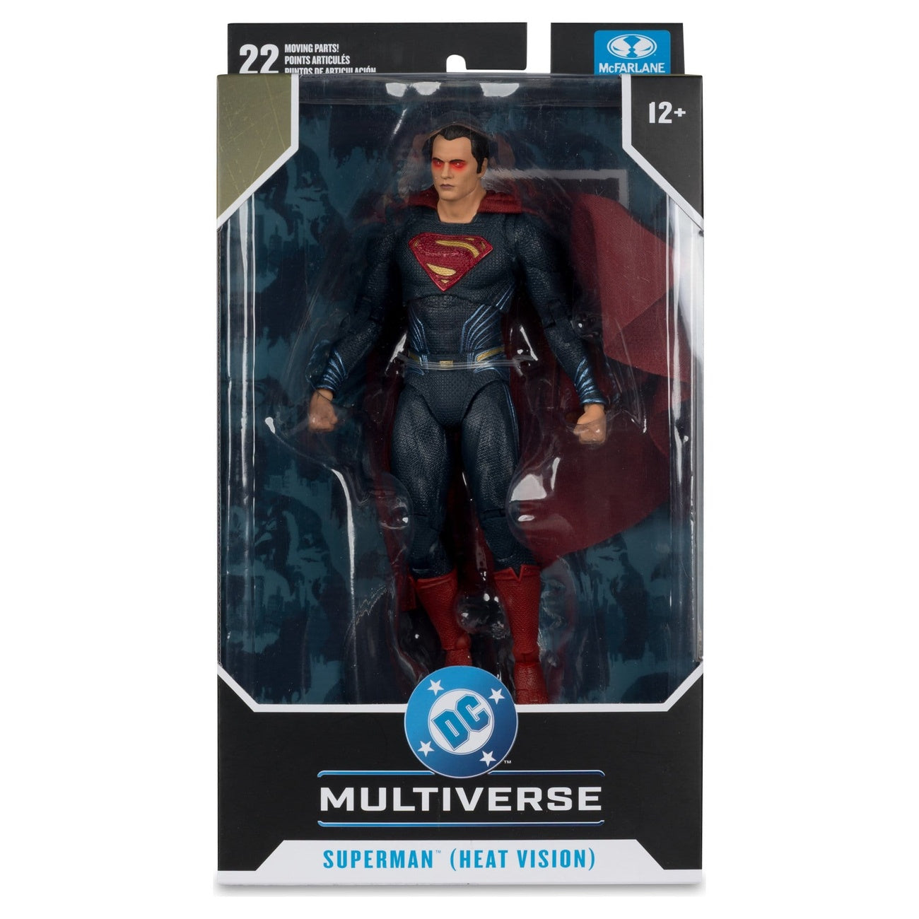 Imagen del producto Batman v Superman: El amanecer de la justicia (2016) Edición Cinematográfica DC Figura de acción Superman (Heat Vision) 19 cm