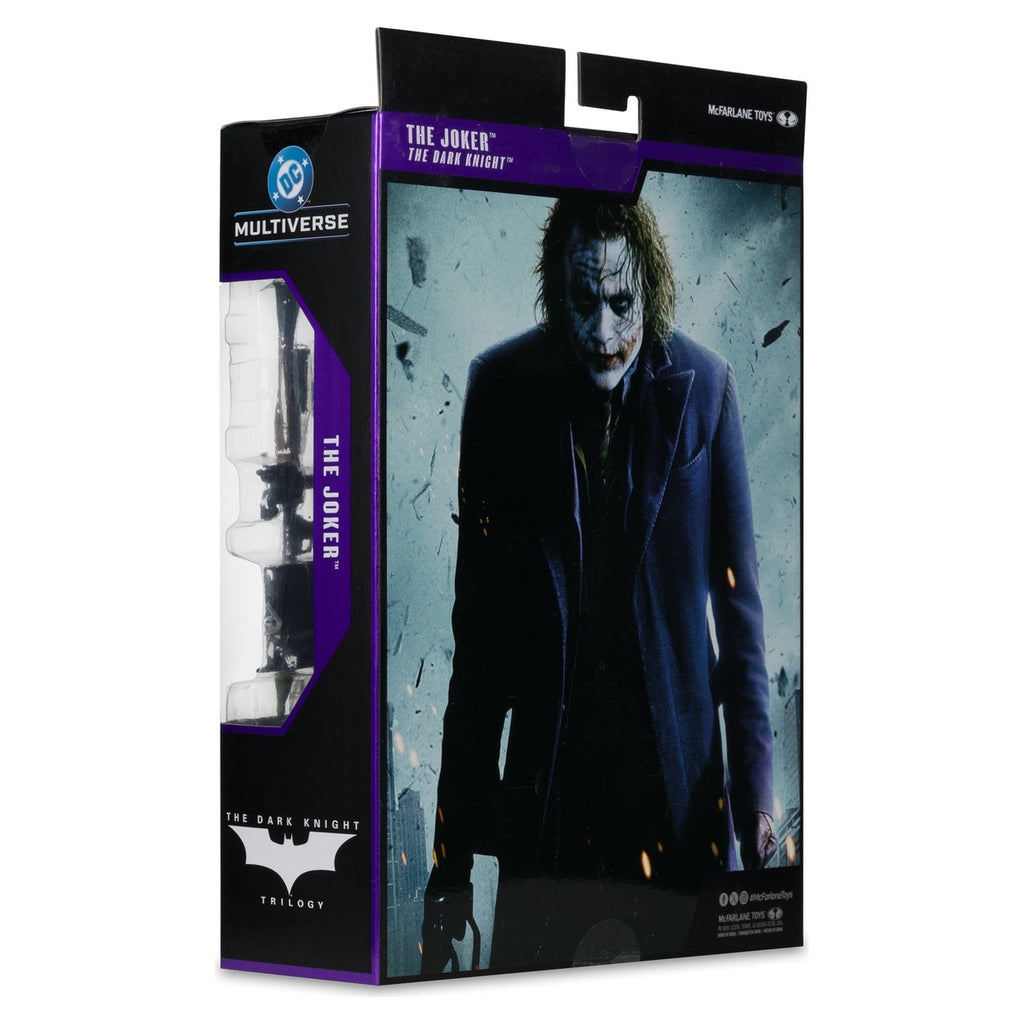 Imagen del producto The Dark Knight DC Multiverse Deluxe Theatrical Edition Figura de acción Joker 18 cm