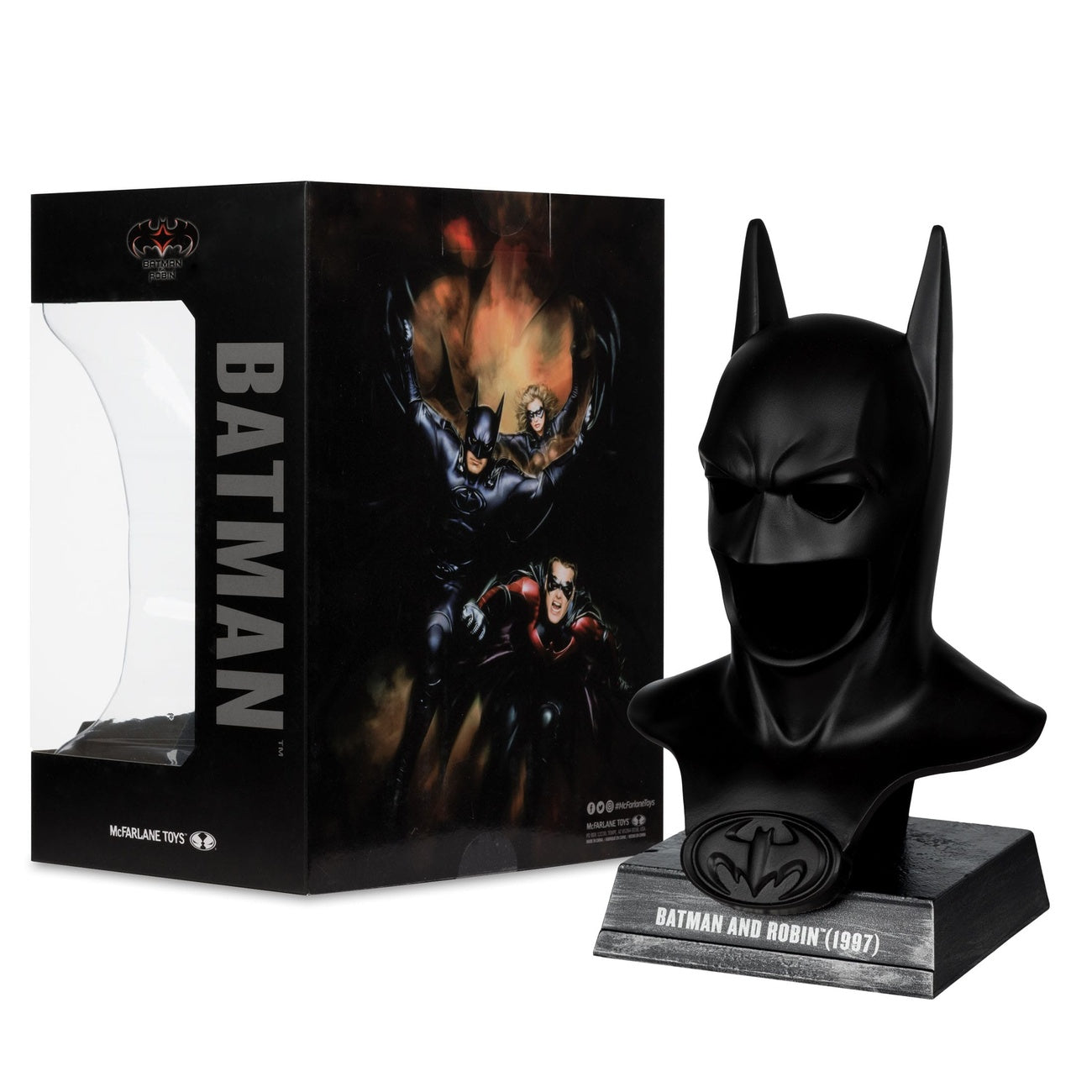 Imagen del producto Batman DC Direct Mini Réplica 1/3 Máscara de Batman (Batman & Robin) 19 cm