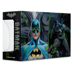 Imagen del producto Batman DC Direct Mini Réplica 1/3 Pack de 2 Máscaras de Batman Hush & Knightfall (Jokerized) (Gold Label) 18 cm