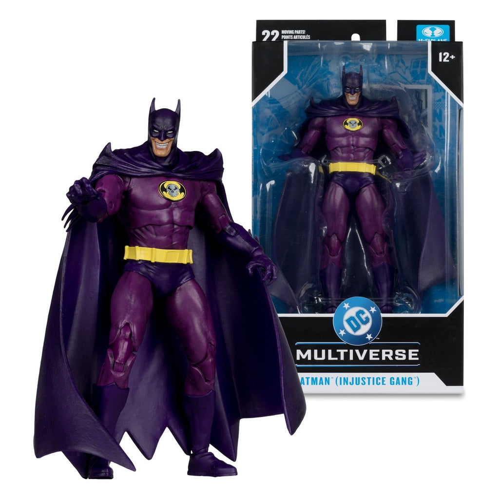 Imagen del producto Figura de acción DC Multiverse Batman (Injustice Gang) (JLA: Rock of Ages) (Red Platinum Edition) 18 cm