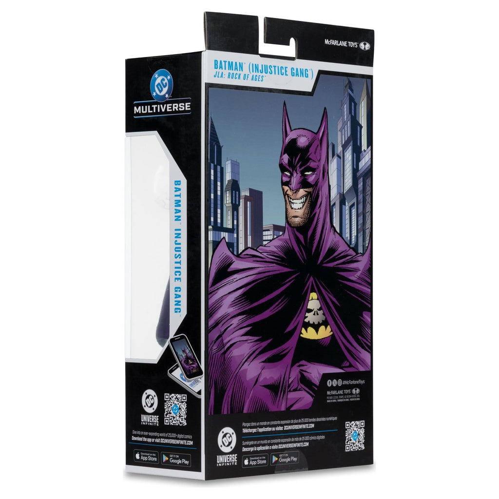 Imagen del producto Figura de acción DC Multiverse Batman (Injustice Gang) (JLA: Rock of Ages) (Red Platinum Edition) 18 cm