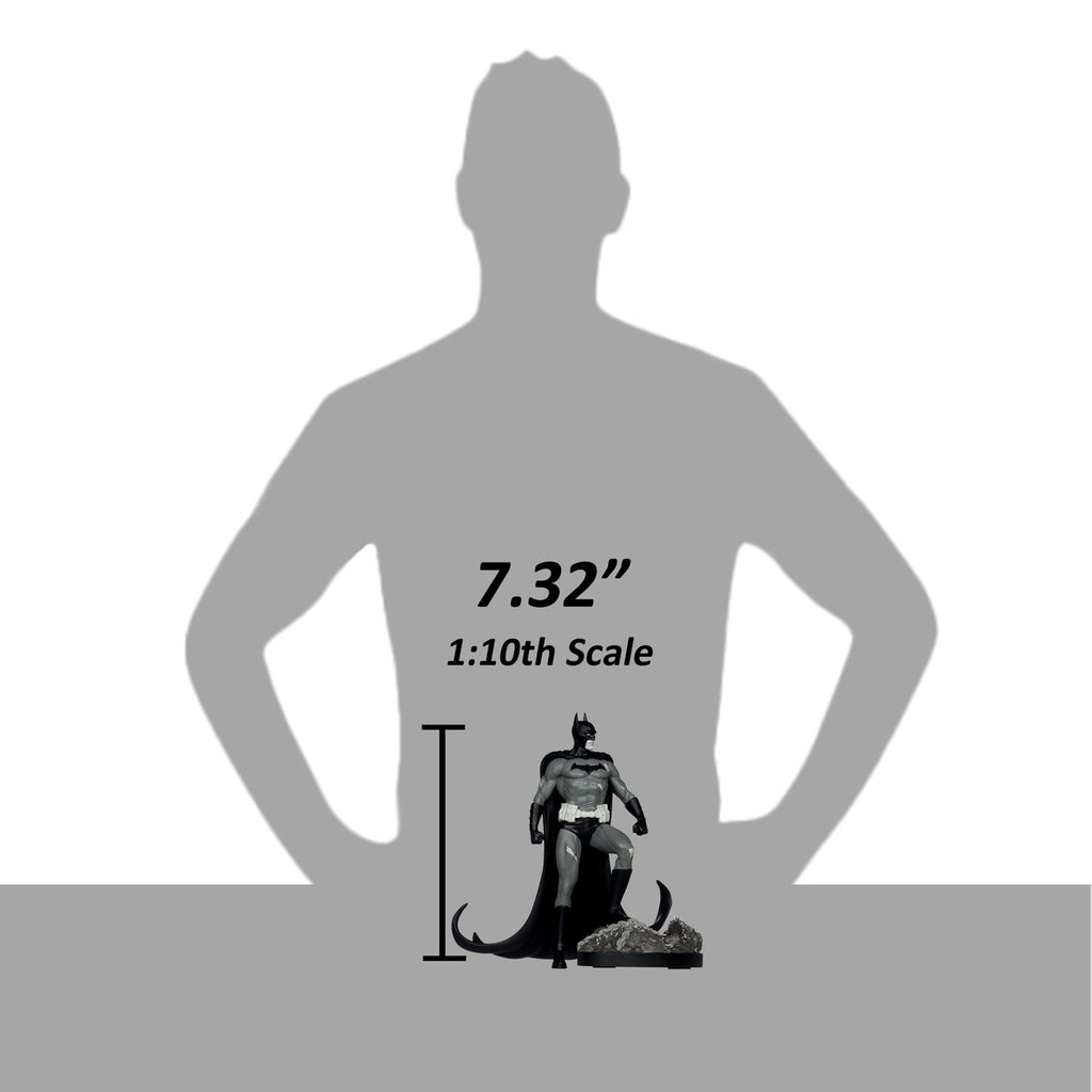 Imagen del producto DC Direct Estatua 1/10 Batman by Bjorn Barends (Black & White) 18 cm
