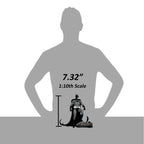 Imagen del producto DC Direct Estatua 1/10 Batman by Bjorn Barends (Black & White) 18 cm
