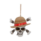 Imagen del producto One Piece adorno para árbol de Navidad Luffy Jolly Roger 7 cm