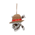 Imagen del producto One Piece adorno para árbol de Navidad Luffy Jolly Roger 7 cm