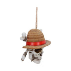 Imagen del producto One Piece adorno para árbol de Navidad Luffy Jolly Roger 7 cm