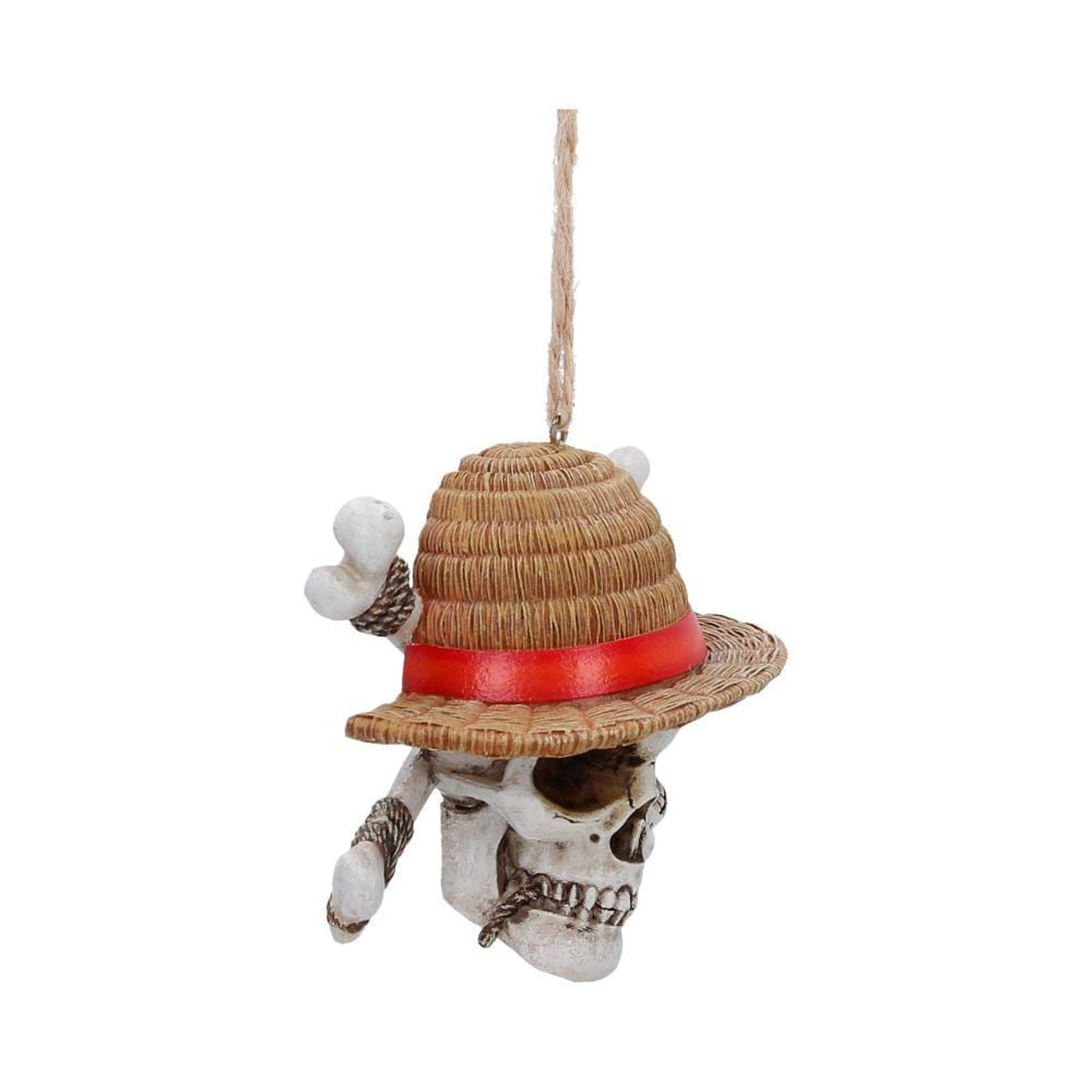 Imagen del producto One Piece adorno para árbol de Navidad Luffy Jolly Roger 7 cm