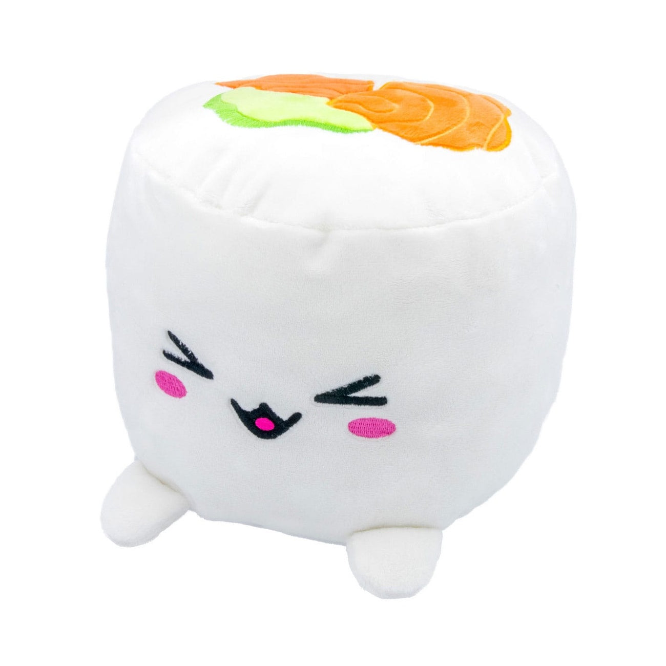 Imagen del producto Peluche Plushi Uramaki sushi con salmón 20 cm