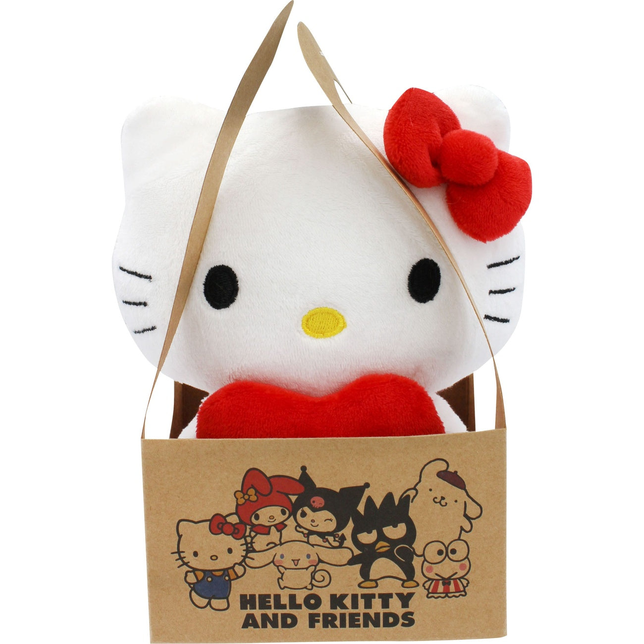 Imagen del producto Sanrio Peluche Hello Kitty Corazón 14 cm