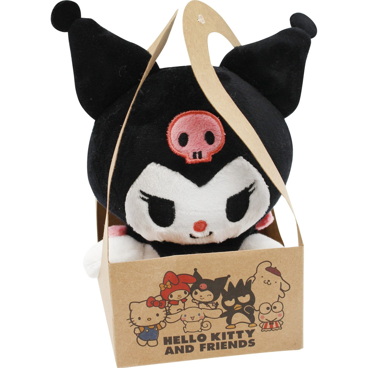 Imagen del producto Peluche Sanrio Kuromi 14 cm