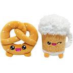 Imagen del producto Yummis Together figuras de peluche pack de 2 Pretzel & Cerveza en Take Away Bag 21 cm