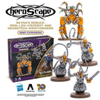 Imagen del producto Heroscape Expansión Revna's Rebuke: Iron Lich Viscerot and Necrotech Wraithriders Army *Versión en inglés*