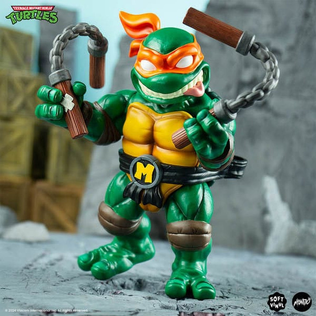 Imagen del producto Teenage Mutant Ninja Turtles figura de vinilo suave Michelangelo 20 cm