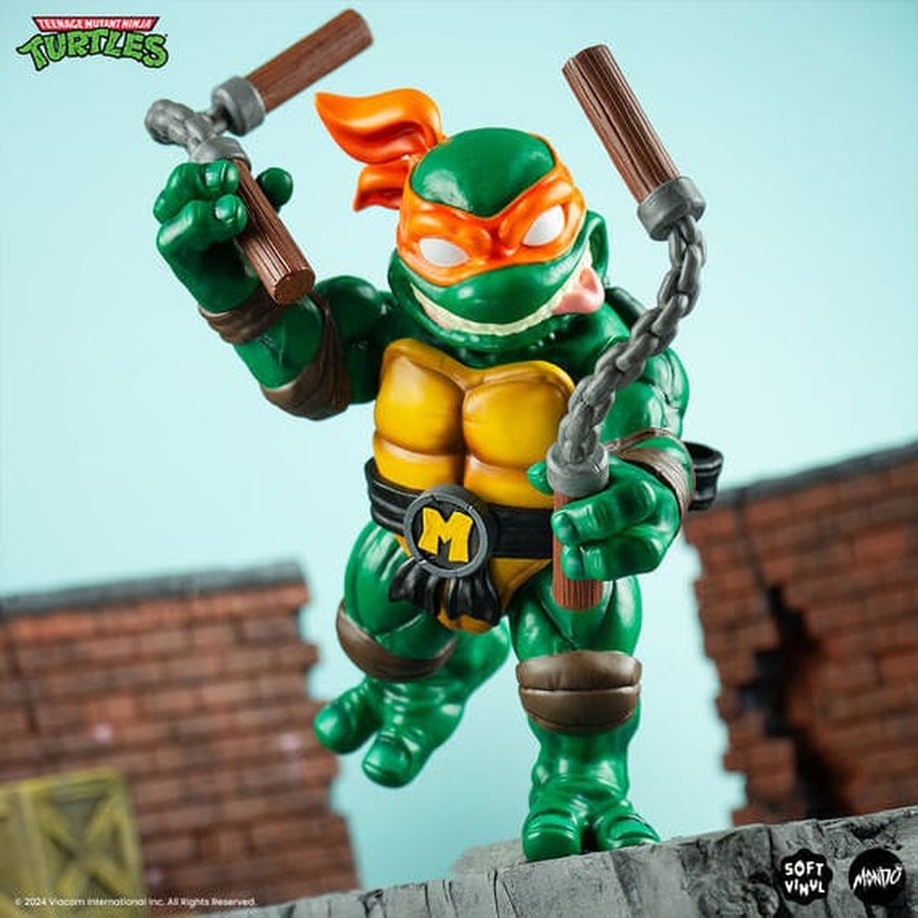 Imagen del producto Teenage Mutant Ninja Turtles figura de vinilo suave Michelangelo 20 cm