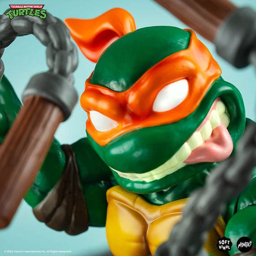 Imagen del producto Teenage Mutant Ninja Turtles figura de vinilo suave Michelangelo 20 cm