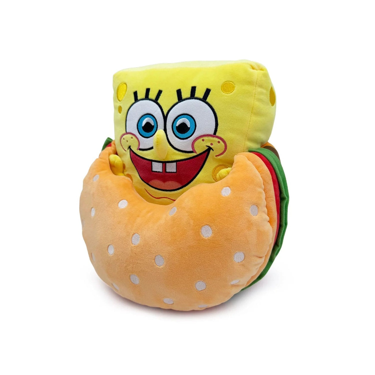 Imagen del producto Bob Esponja figura de peluche Cangreburguer 22 cm