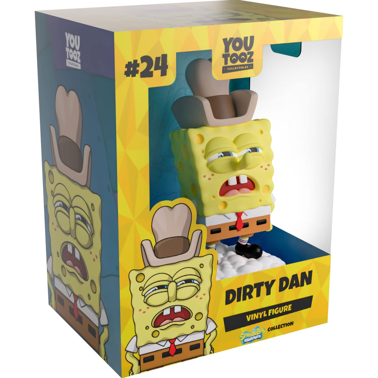 Imagen del producto Bob Esponja figura de vinilo Dirty Dan 12 cm