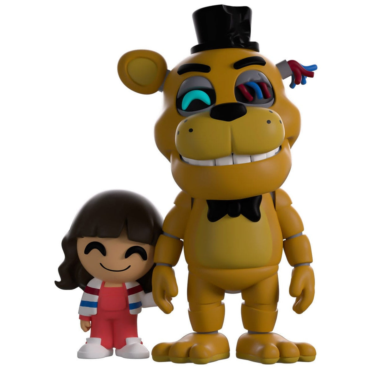 Imagen del producto Five Nights at Freddy's Figura de vinilo Abby & Golden Freddy 11 cm