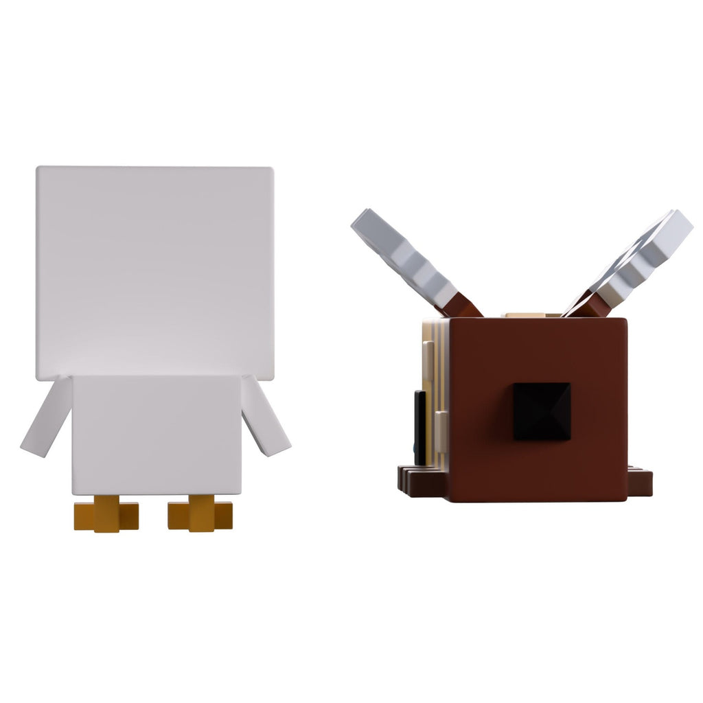 Imagen del producto Figuras de vinilo Minecraft Bee and Chicken Monitor Buddiez