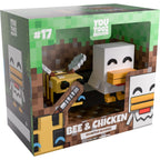 Imagen del producto Figuras de vinilo Minecraft Bee and Chicken Monitor Buddiez