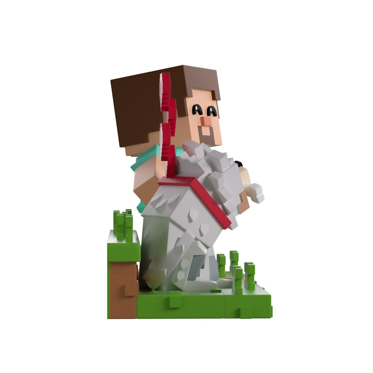 Imagen del producto Figura de vinilo Minecraft Taming a Wolf 10 cm