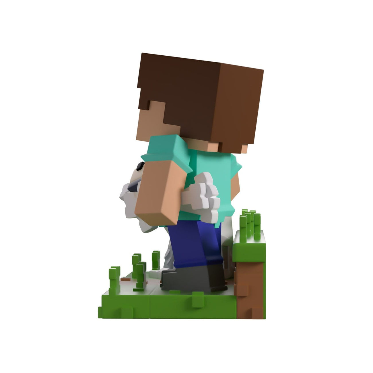 Imagen del producto Figura de vinilo Minecraft Taming a Wolf 10 cm
