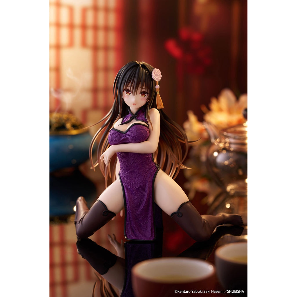 Imagen del producto To Love Ru Darkness Desktop Cute Estatua PVC Yui Kotegawa (Chinese Dress Ver.) 13 cm