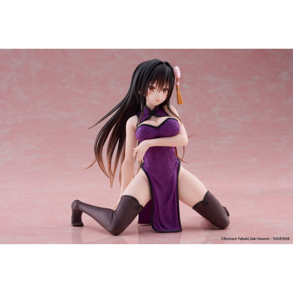 Imagen del producto To Love Ru Darkness Desktop Cute Estatua PVC Yui Kotegawa (Chinese Dress Ver.) 13 cm