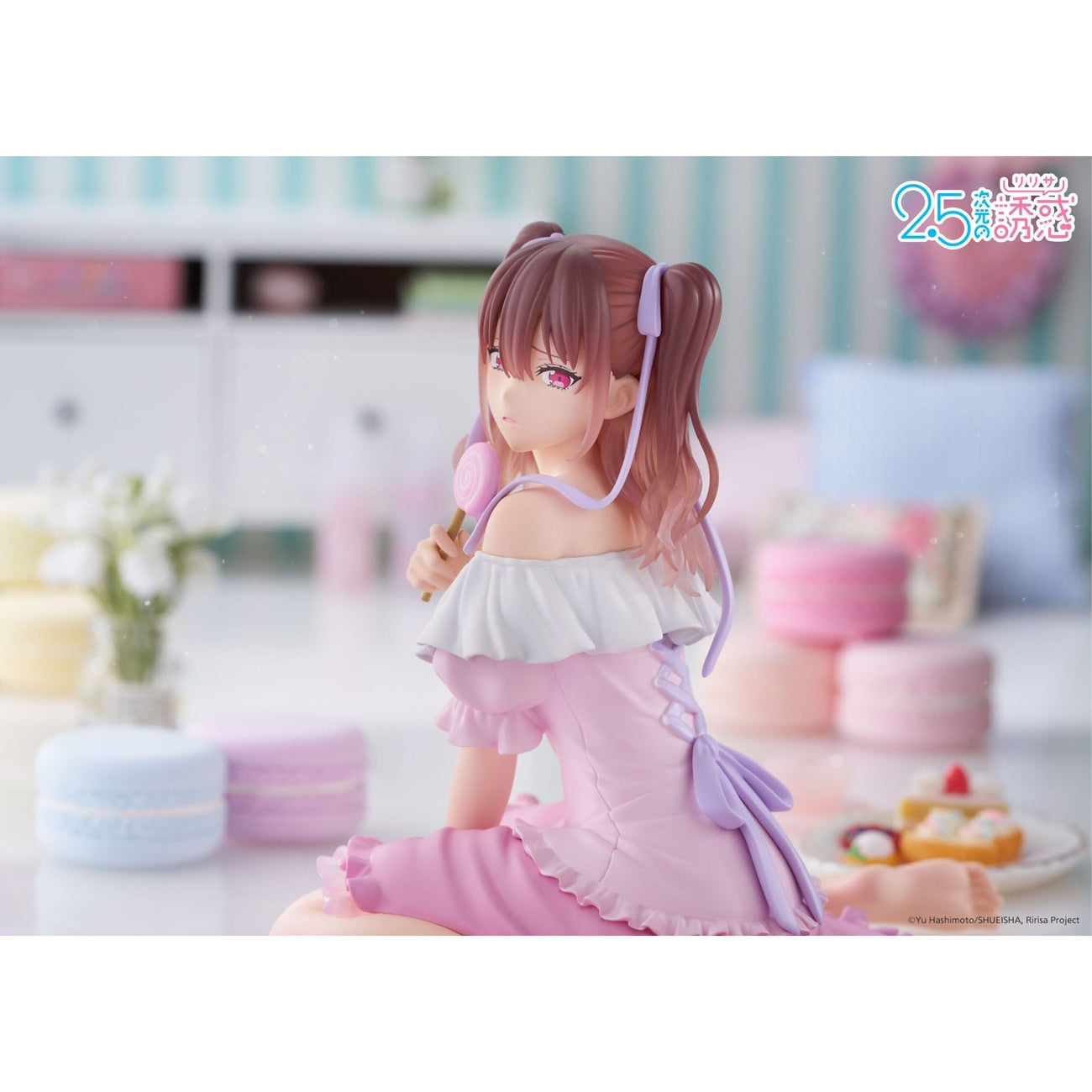 Imagen del producto 2.5 Dimensional Seduction Newly Written Taito Kuji Online Estatua PVC Mikari Tachibana 11 cm
