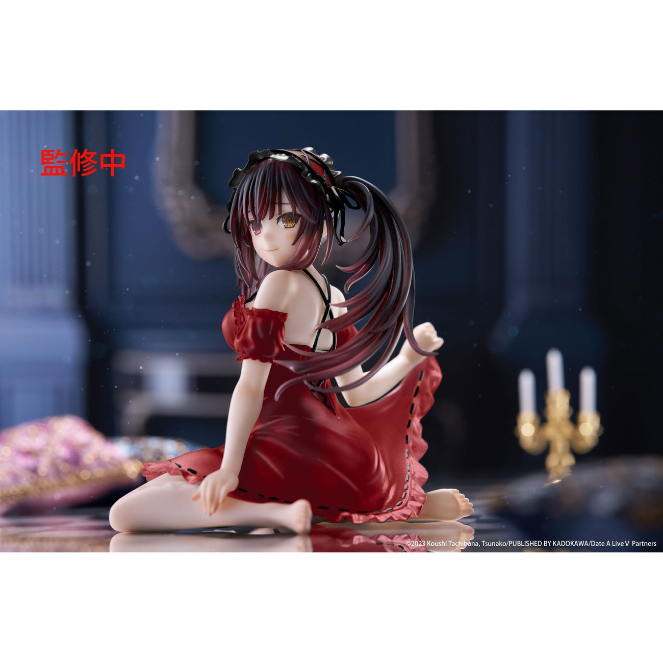 Product image Date A Live V PVC Statue Desktop Cute Figure Kurumi Tokisaki Nightwear Ver. Renewal 13 cm