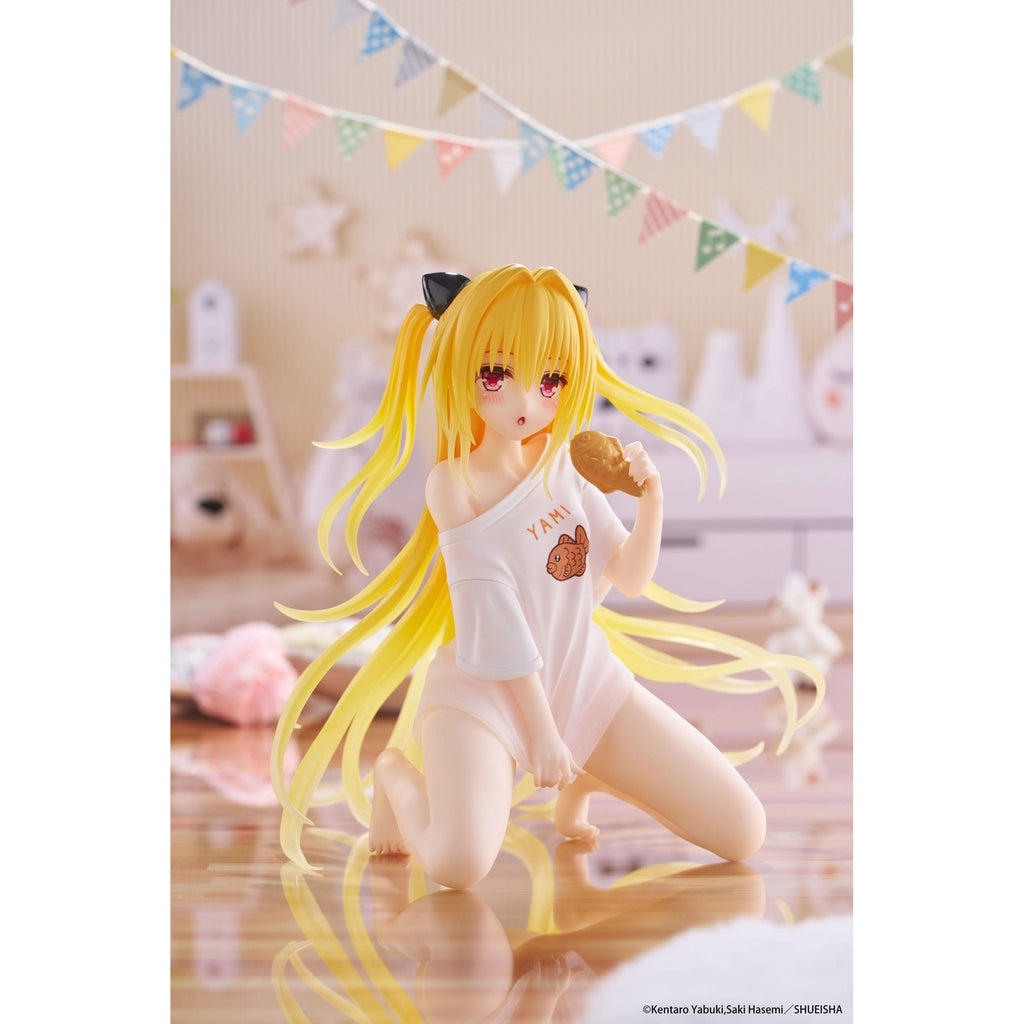 Imagen del producto To Love-Ru Darkness Estatua PVC Desktop Cute Figure Golden Darkness Roomwear Ver. 13 cm