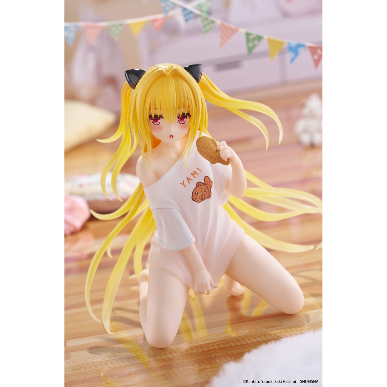 Imagen del producto To Love-Ru Darkness Estatua PVC Desktop Cute Figure Golden Darkness Roomwear Ver. 13 cm