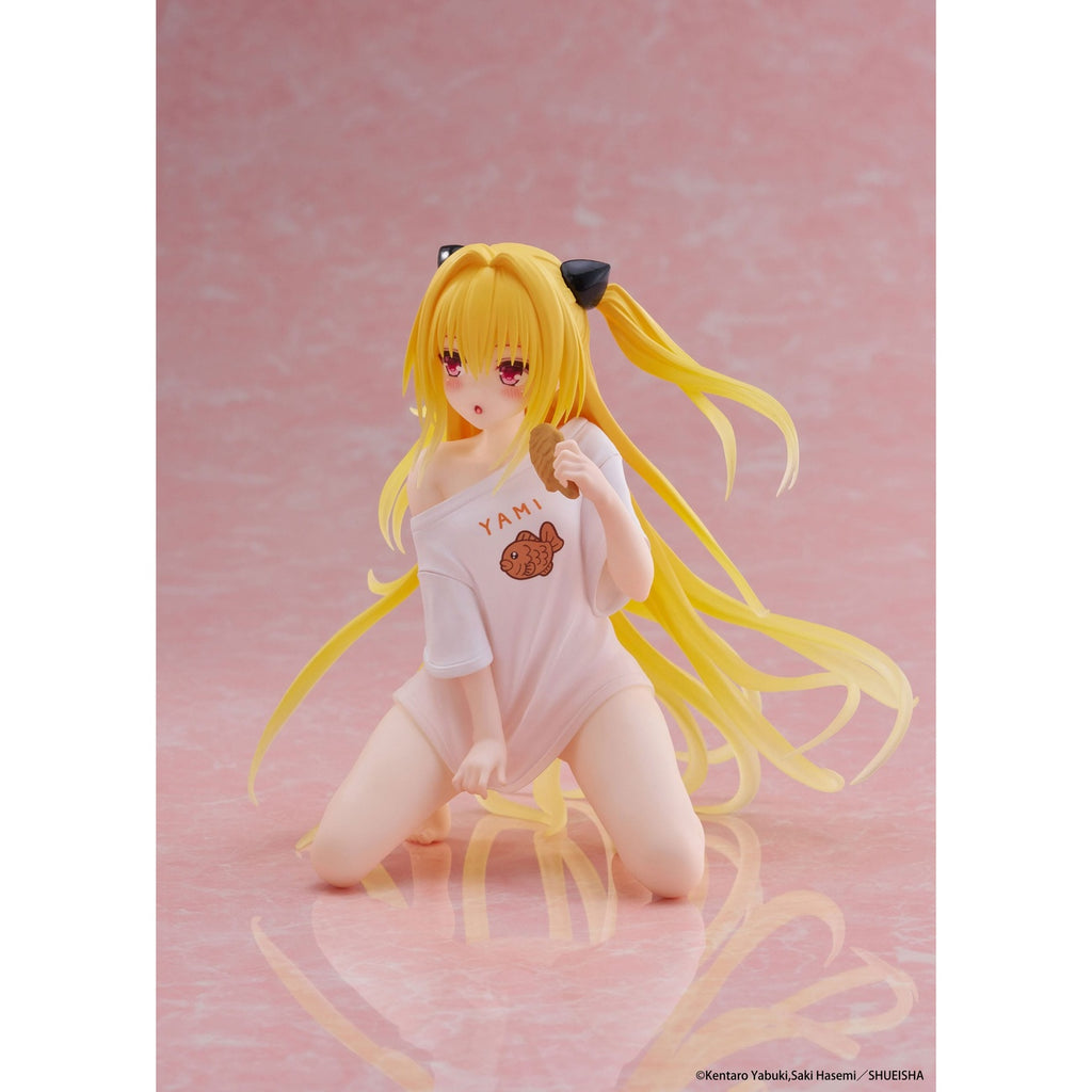 Imagen del producto To Love-Ru Darkness Estatua PVC Desktop Cute Figure Golden Darkness Roomwear Ver. 13 cm