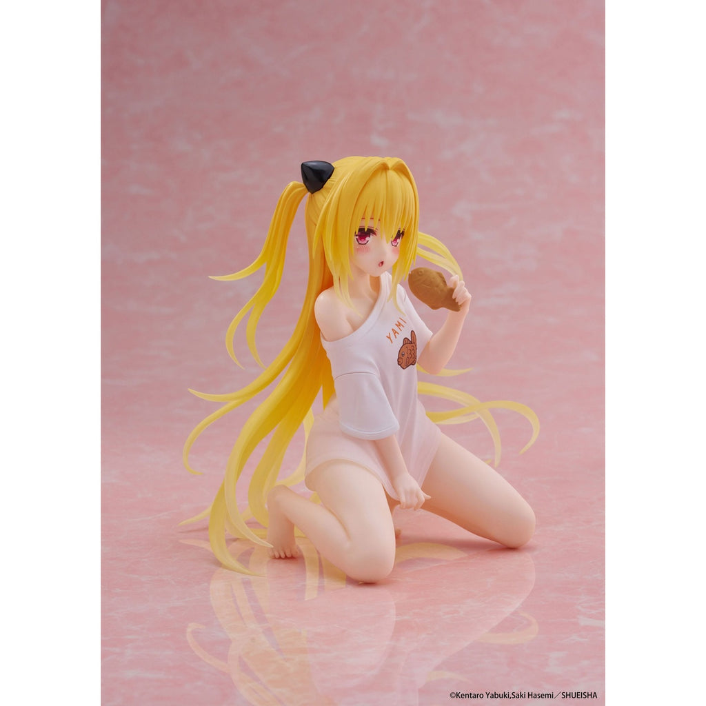 Imagen del producto To Love-Ru Darkness Estatua PVC Desktop Cute Figure Golden Darkness Roomwear Ver. 13 cm
