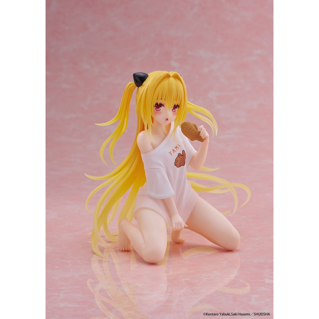 Imagen del producto To Love-Ru Darkness Estatua PVC Desktop Cute Figure Golden Darkness Roomwear Ver. 13 cm