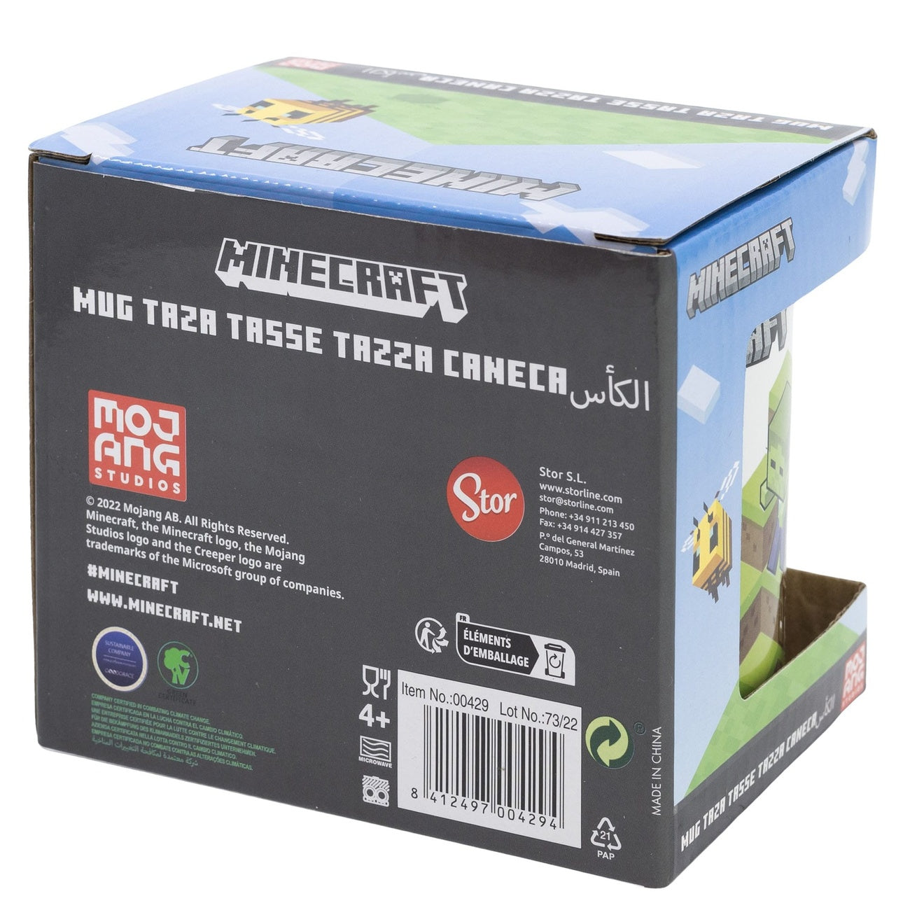 Imagen del producto Minecraft Taza TNT Boom 325 ml