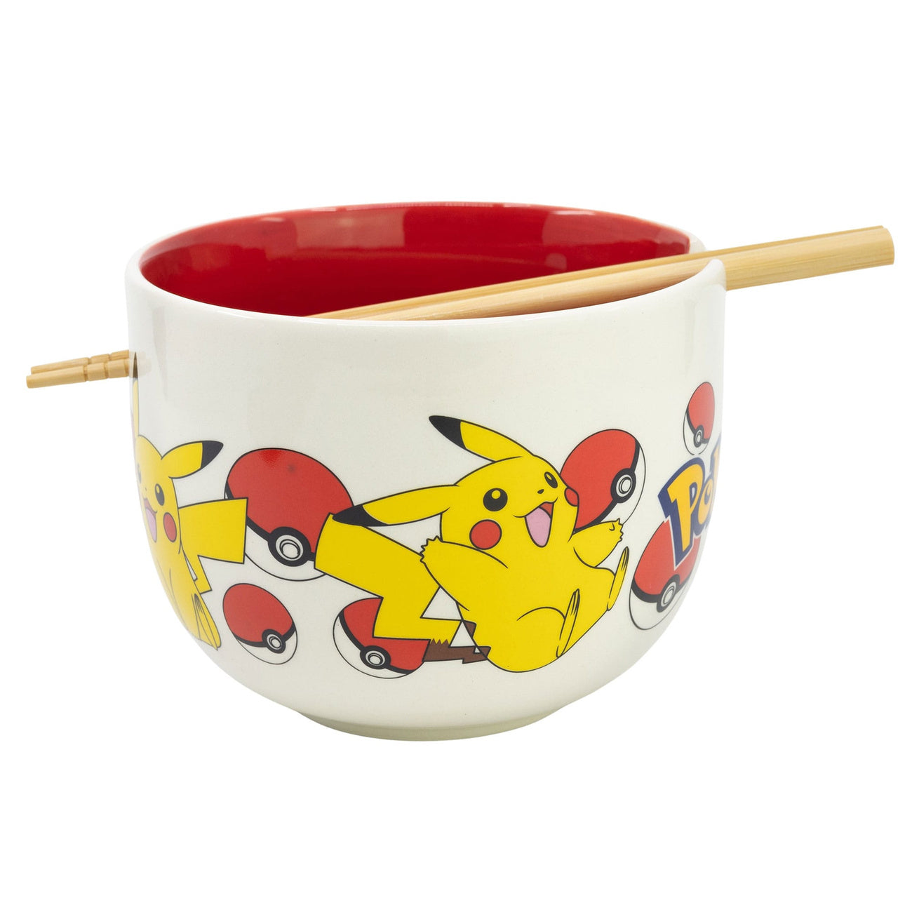 Imagen del producto Bol de ramen Pokémon con palillos Face