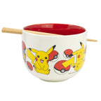 Imagen del producto Bol de ramen Pokémon con palillos Face