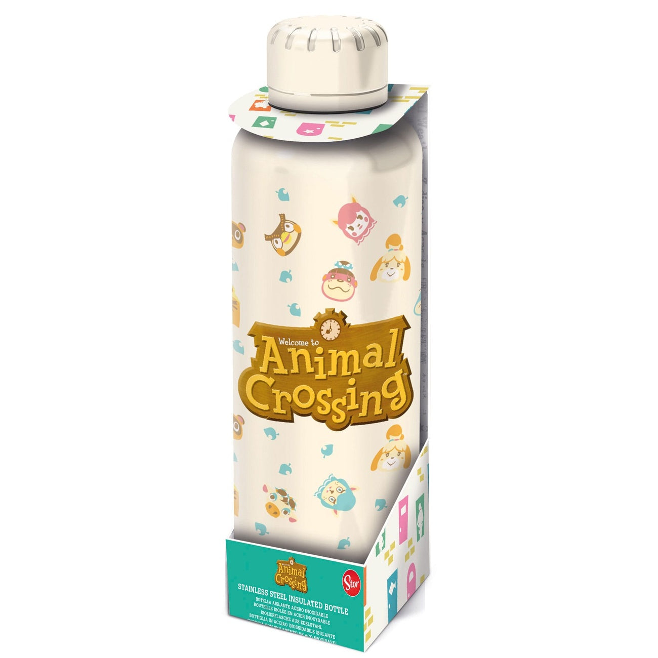 Product image Animal Crossing Stainless Steel Water Bottle Logo