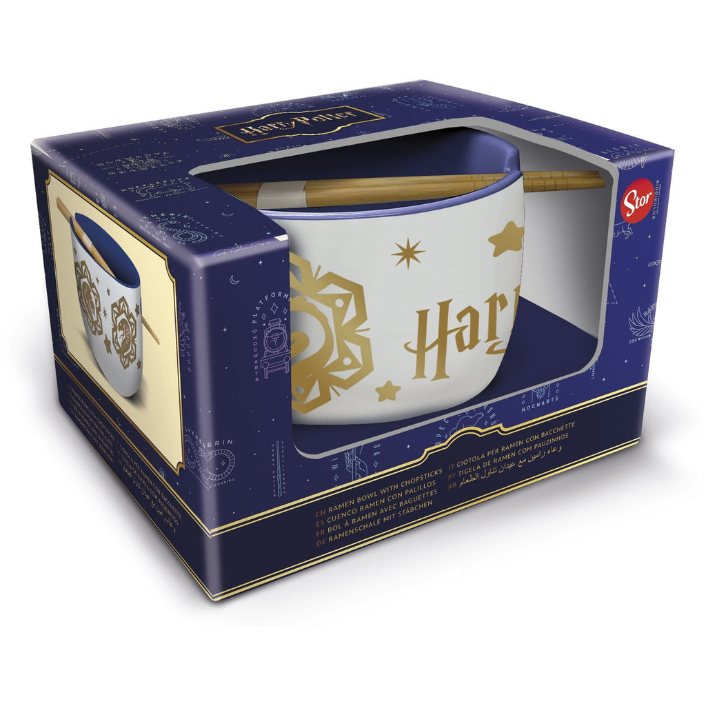 Imagen del producto Cuenco de ramen Harry Potter con palillos Magic & Mayhem
