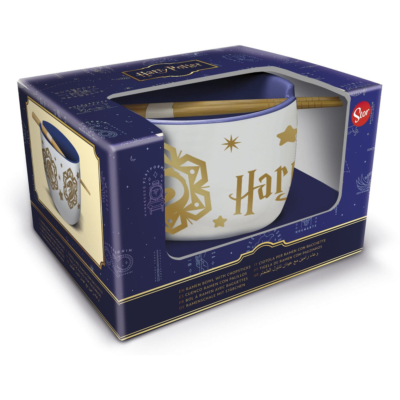 Imagen del producto Cuenco de ramen Harry Potter con palillos Magic & Mayhem
