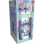 Imagen del producto Lilo & Stitch vaso de cristal Tumbler con pajitas Stitch 485 ml