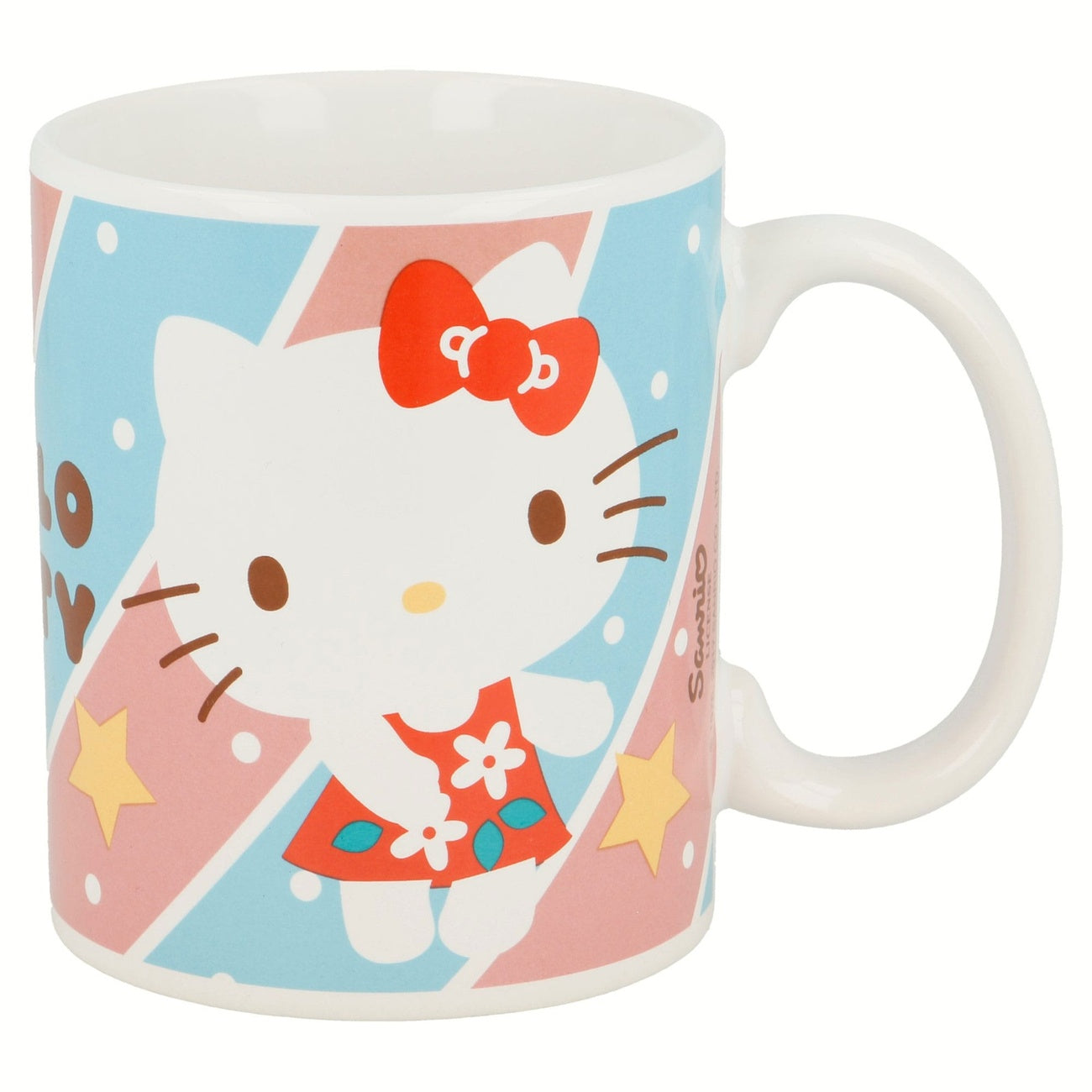 Imagen del producto Sanrio Taza Cute Hello Kitty Vestido Rojo 325 ml