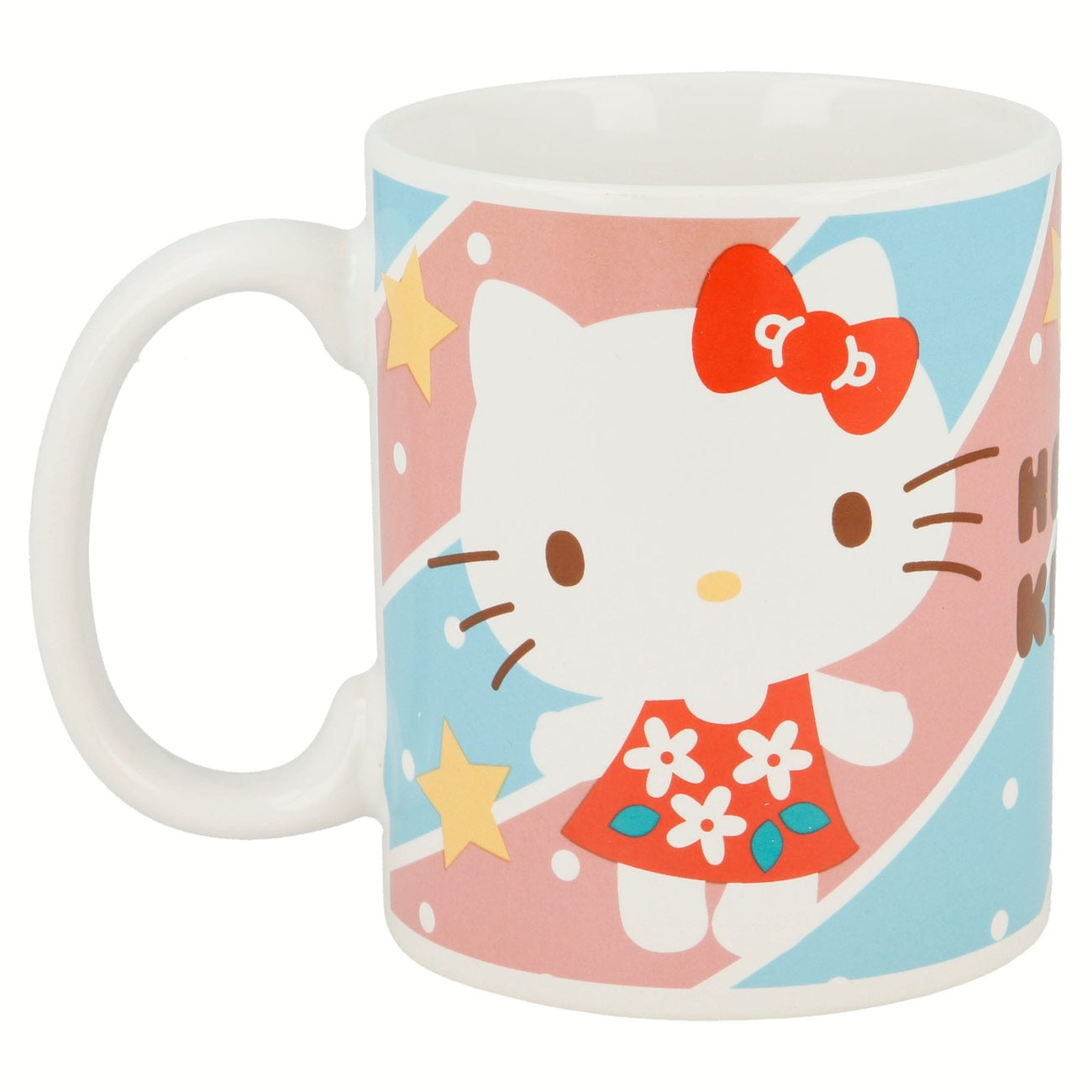 Imagen del producto Sanrio Taza Cute Hello Kitty Vestido Rojo 325 ml
