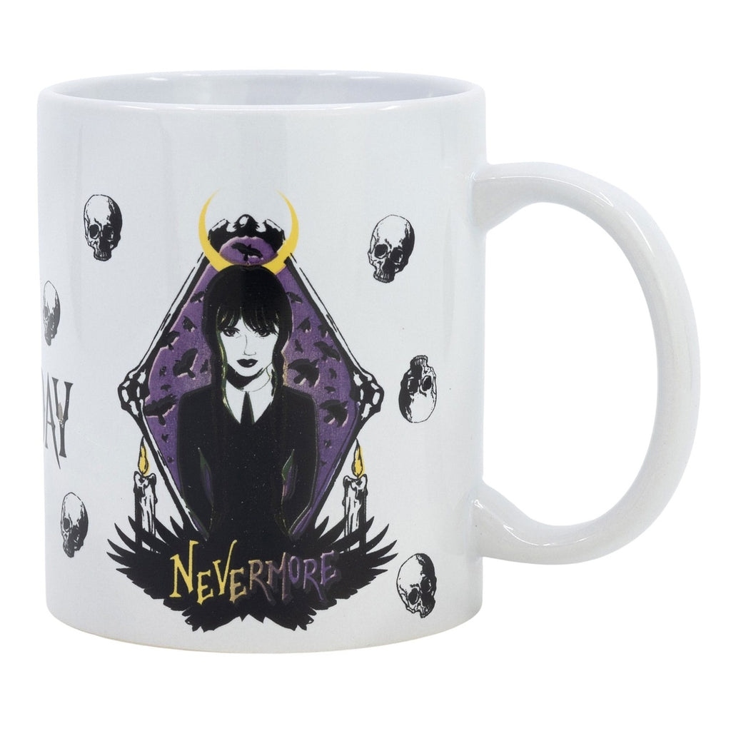 Imagen del producto Taza Wednesday Nevermore 325 ml