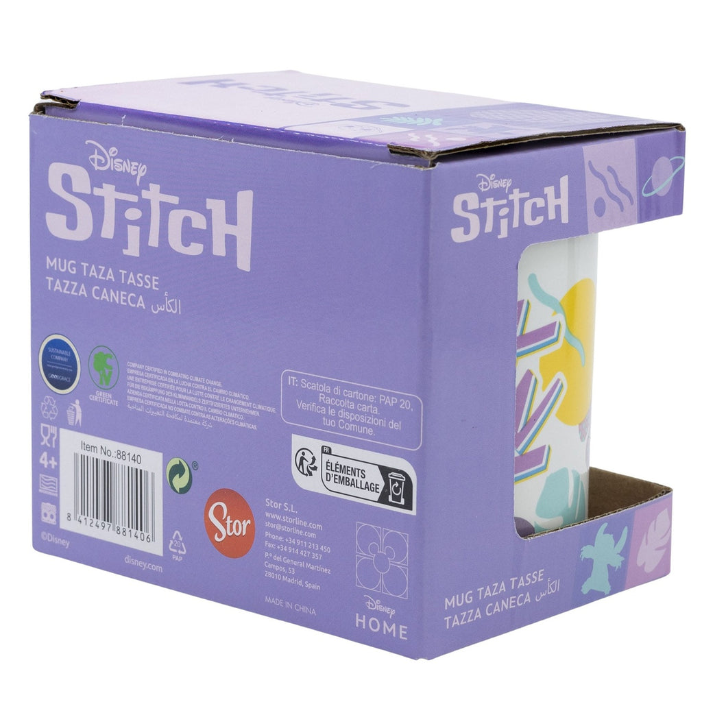 Imagen del producto Taza Lilo & Stitch Hawaiian Flower 325 ml